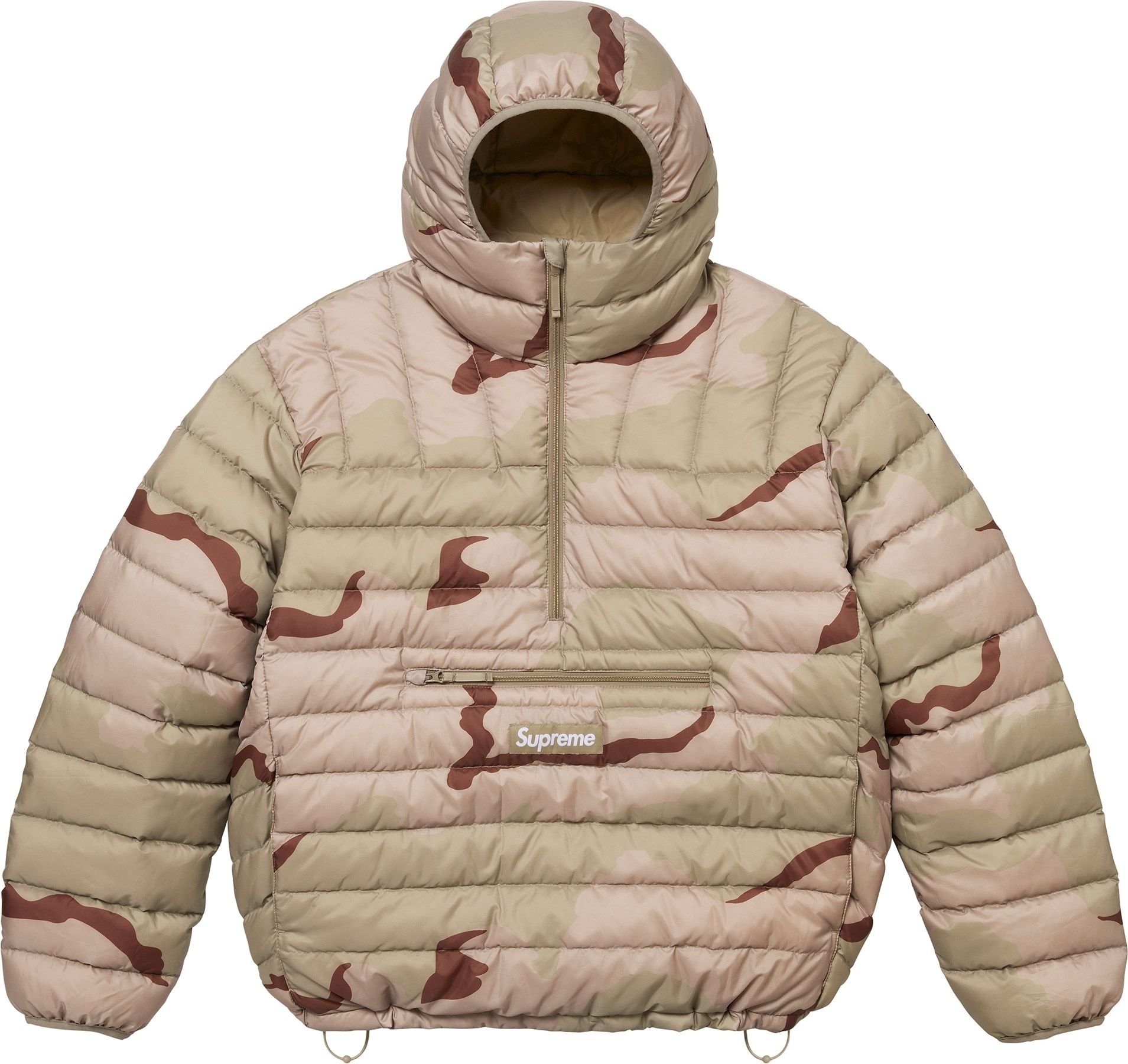 Micro Down Half Zip Hooded Pullover view 15